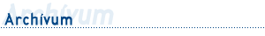 Arch�vum